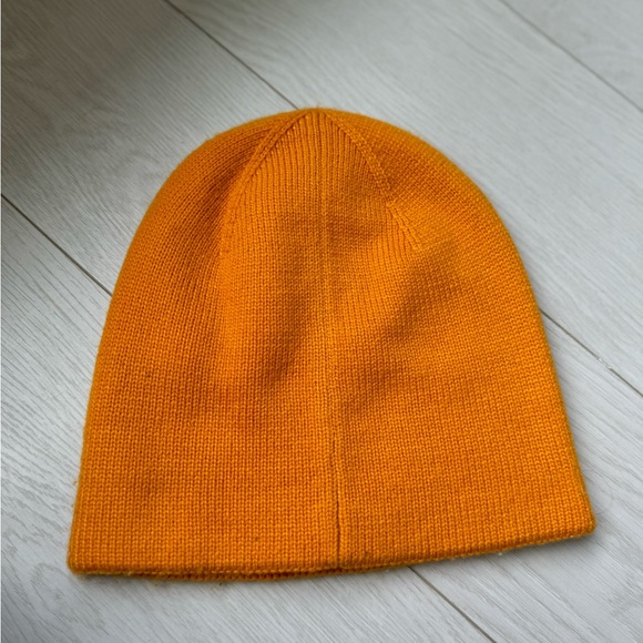 Hunter beanie hat orange yellow - Picture 2 of 6